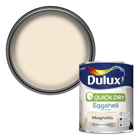 Dulux Quick Dry Eggshell Paint - Magnolia 750ML Cover