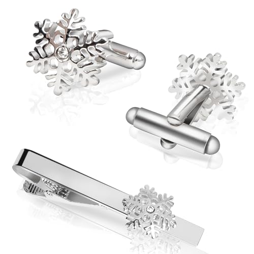 Image of Tie Clips for Men, Tie Clip, Tie Bar, Tie Bars for Men, Silver Tie Tack Pins Unique, Mens Lapel Pins for Suits Shirts, Neck Tie Clasps for Women Boys Dad Father, Jewelry Accessories Gifts for Holiday