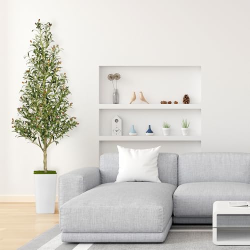 Artificial-Olive-Tree-6ft-with-Aesthetic-Design-Large-Tall-Fake-Plant-Faux-Silk-Floor-Plants-for-Home-Living-Room-Bedroom-Office-Patio-Decor-Indoor Artificial Olive Tree 6ft with Aesthetic Design Large Tall Fake Plant Faux Silk Floor Plants for Home Living Room Bedroom Office Patio Decor Indoor