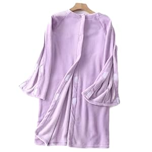 Hhozsafety CJKZ8695 Medizinischer Isolationskittel Lila XL