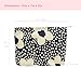 PAZIMIIK Floral Makeup Bag Large Cotton Zipper Pouch for Purse Travel Canvas Make Up Organizer for Women Cosmetic,Floral Navy Blue