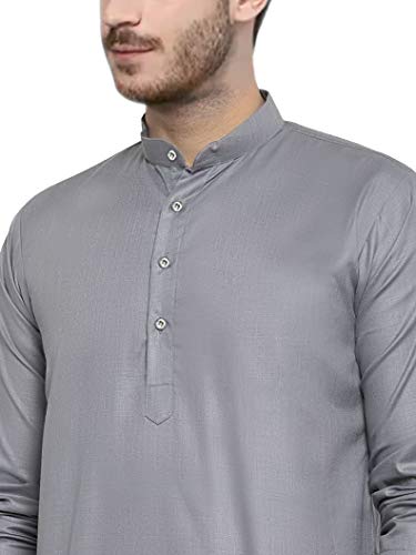 Image of trustous Mens straigth Solid Kurta Pyjama Set Combo in 100% Cotton with 16 Colour Option and Size are XS to 3XL for (Birthday,Wedding, Ceremony, Casual, Engagement)