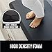 GORILLA GRIP Comfortable Cushioned Kitchen Mats for Floor, 70x24, Waterproof and Stain Resistant Soft Top, 3/4 Inch Thick Ergonomic Standing Desk Anti Fatigue Mat, Foam Supports Ankles and Feet, Black