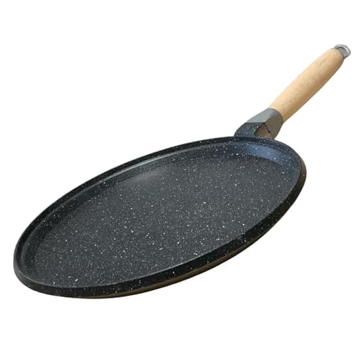 NAMAI - Testo Romagnolo 28 CM, Alluminio Pressofuso, Adatto In Lavastoviglie, Pietra, Padella Antiaderente, Manico Removibile, No Induzione, Made In Italy (28CM PIETRA)