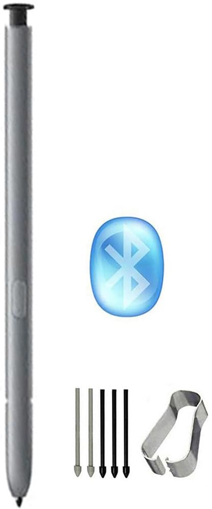 Galaxy S22 Ultra S Pen WithBluetooth Replacement for Samsung Galaxy S22 Ultra 5G Touch Stylus Pen, S22 S Pen Replacement + Tips/Nibs (Graphite)