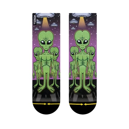 MERGE4 Colby Phillips Visitors Youth Socks for Boys and Girls Cool Alien Durable Long Lasing Compression Socks2