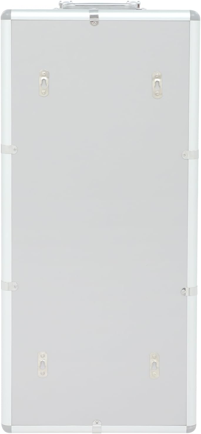 72 Slots Cell Phone Locker, Cell Phone Storage Box Aluminum Alloy Cellphone Storage Cabinet Cellphone Lockers for School Classroom Business Employees