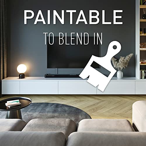 Legrand - Wiremold Cable Management Kit, Cordmate Iii, Cord Organizer And Hider, Cord Cover, Concealer, And Protector For Wall, High Capacity, C310 180 Inches #TOP4