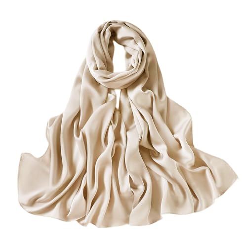 Lina & Lily Luxury Satin Hijab Head Scarf Shawl Wrap for Muslim Women Extra Long2