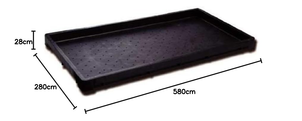 Amazon | 稚苗用育苗箱 黒 約580(横内寸)*約280(縦内寸)*約28mm Amazon | 稚苗用育苗箱 黒 約580(横内寸)*約280(縦内寸)*約28mm