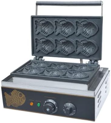 FY-112 Electric Fish Type Waffle Machine Japanese Taiyaki Maker Fryer 220V
