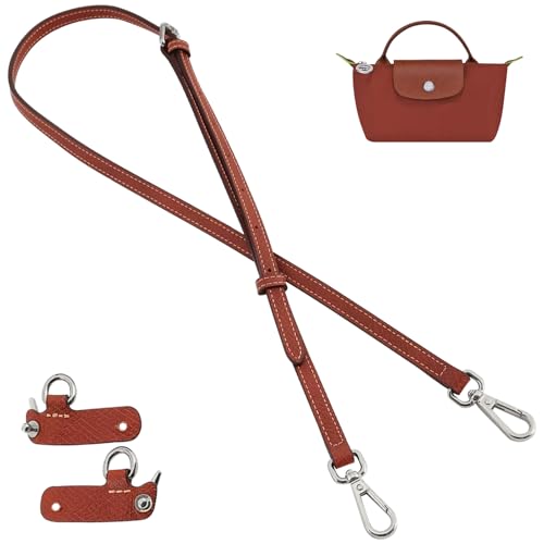 Image of Jiesinlov Leather Bag Shoulder Strap Replacement Crossbody Adjustable Conversion Kit Fit for Mini Pouch