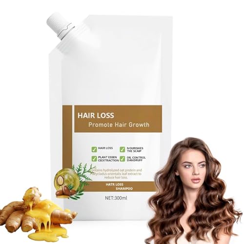 Anti-Hair Fall Hair Loss Shampoo, Hair Growth Routine Shampoo for Women Hair Loss, for All Hair Types