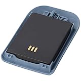  Akku kompatibel mit Avaya 3720 DECT Battery 660190/R1A inklusive Gehäuserückdeckel in blau-grau
