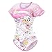 Littleforbig Silky Romper Onesie Pajamas Bodysuit - Littles in Dreamland Onesie Bodysuit XL