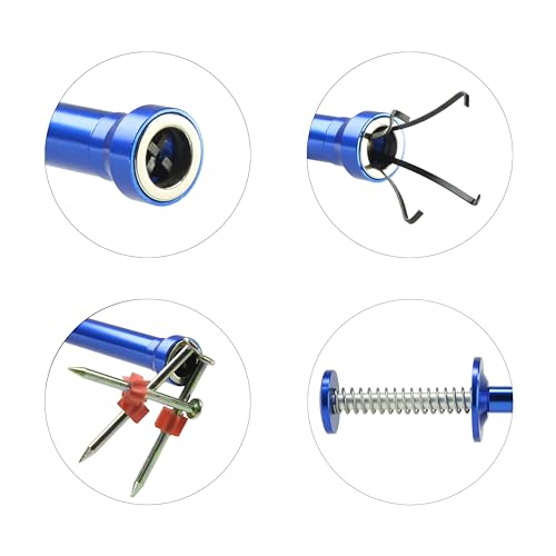 20lb telescopic magnetic pickerextendable magnet wand rod wand on a stick claw garbage picker with lightreacher tool automotive tools for mechanics small parts grabber