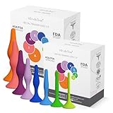 Rectal Dilator Trainer Set for Men and Women – Pelvic Floor Therapy Tool - Medical Grade Silicone, FDA Registered - 8-Pack, Sizes 1-8