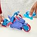Marvel Avengers Epic World of Action Captain America Shield-Shot Cycle, 4-Inch (10 cm) Figure & Toy Motorcycle Playset, Super Hero Toys for Kids, 4+