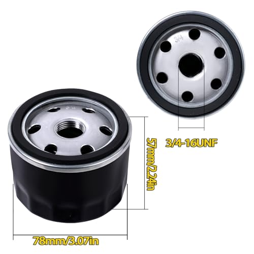 Ceukius FR691V Tune Up Kit for Kawasaki FR651V FR691V FR730V FX600V FS481V FS541V FS600V FS651V FS691V FS730V 4-Stroke Engine Lawn Mower Tractor, Replaces 11013-0752 Air Filter 49065-7007 Oil Filter - Thumbnail 3