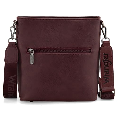 Image of Wrangler Crossbody Purses for Women Two Tone Crossbody Bags Women Purses and Handbags