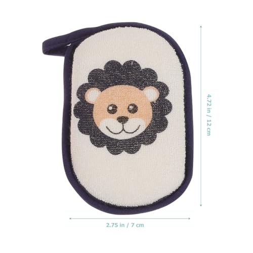 Éponge de bain pour bébé : lot de 3 modèles doux avec dessins animés - 2