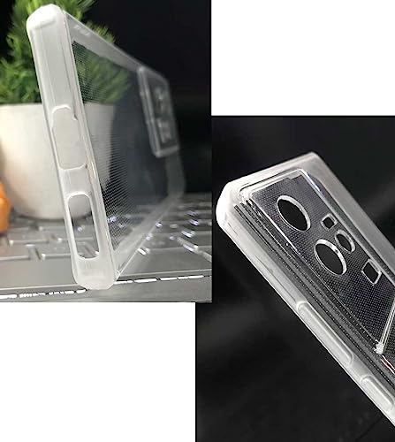 Image of Soft Silicone TPU Back Cover Compatible with Motorola Edge 50 Fusion /Motorola G85 5G, Transparent