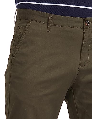 Image of Max Men's Mid Rise Slim Fit Stretch Chinos