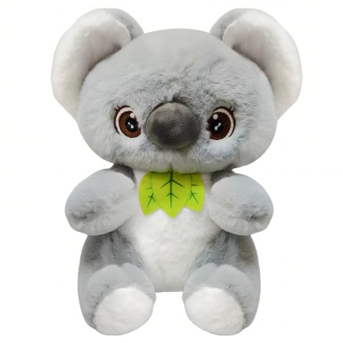 EduPlayte Juguetes Peluche de Koala pequeño Grabado Animal de Peluche Suave,Ideal para niños de 3 años o más y Adultos(Koala pequeño Grabado,25cm)
