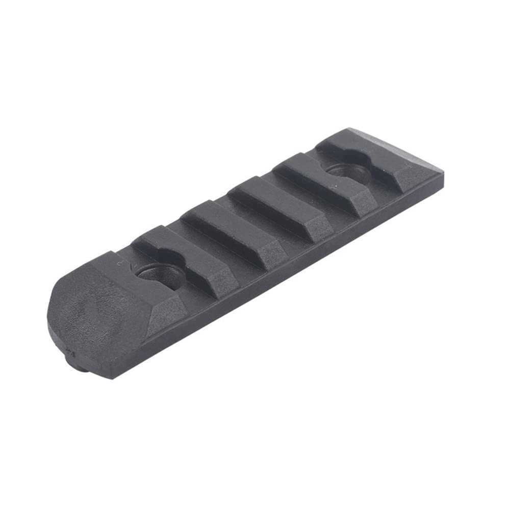 6 Pezzi Mlok Keymod Set di Guide polimeriche per paramani, Guida Picatinny Leggera 3-Slot 5-Slot 7-Slot 9-Slot 11-Slot 13-Slot Accessori Tattici