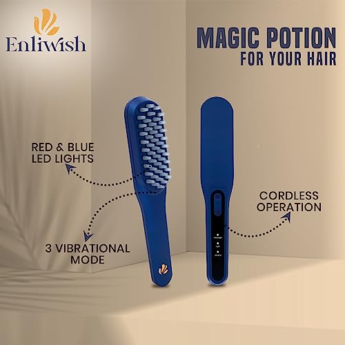 ENLIWISH Japanese LED Hair Comb Growth Comb Brush for Men and Women Hair Loss, Hair Regrowth Treatment Hair Treatment for Women and Men, Denser/Fuller Hair, Spot or Full Scalp,... - Image 6