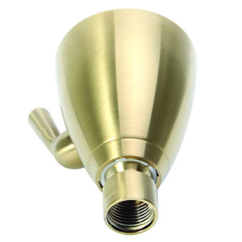 Speakman, Satin S-2252-AB-E2 Signature Brass Icon Anystream Adjustable Shower Head, 2.0 GPM, Satin Brass Colour, 2 GPM - Image 2