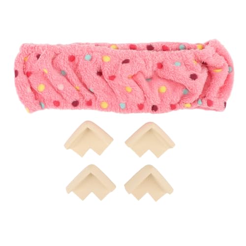 QANYEGN Tufting Frame Cover, Soft Cotton Plush Fabric Gripper Strip Frame, Rug Hooking Frame Cover for Punch Needle Gripper Frame (Pink)