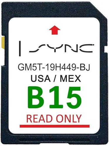Tarjeta SD GPS de navegacion de ultima version 2024 compatible con Ford/Lincoln actualizado B15 USA Mexico Map-GM5T-19H449-BJ