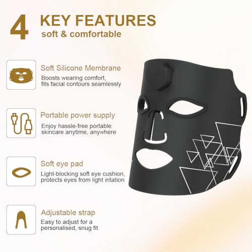 Maxi Meilleur Pro LED-lichttherapiemasker – Rood - View 1