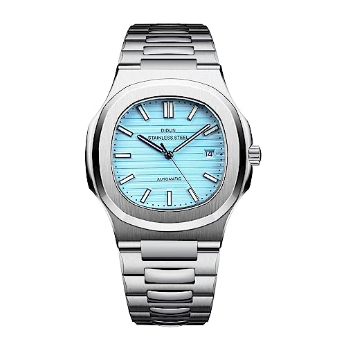 WatchAE - DIDUN DESIGN Automatic Men's Watch Stainless Steel MIYOTA Mechanical WriSwatchs Japanese Sports Luxury Waterproof Clock