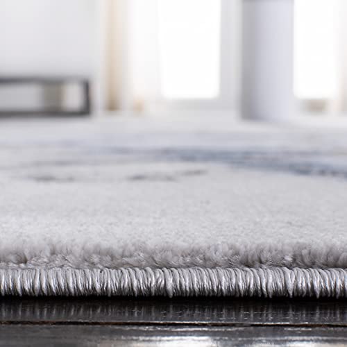 Tapete Safavieh Colección Craft 2'3" x 4' Gris/Azul miniatura 4
