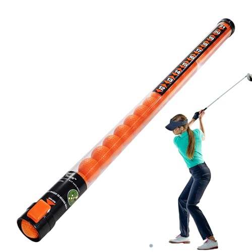 Tube pour récupérer les balles de golf léger et collecteur transparent de balles