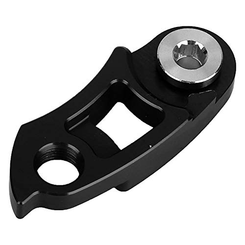 VIFER Bicycle Rear Derailleur Hanger Extension Extender Aluminum Alloy Bike Bicycle Frame Gear Tail Hook Extender for Mountain Bike Road Bike 40T-50T (Black) - Image 3
