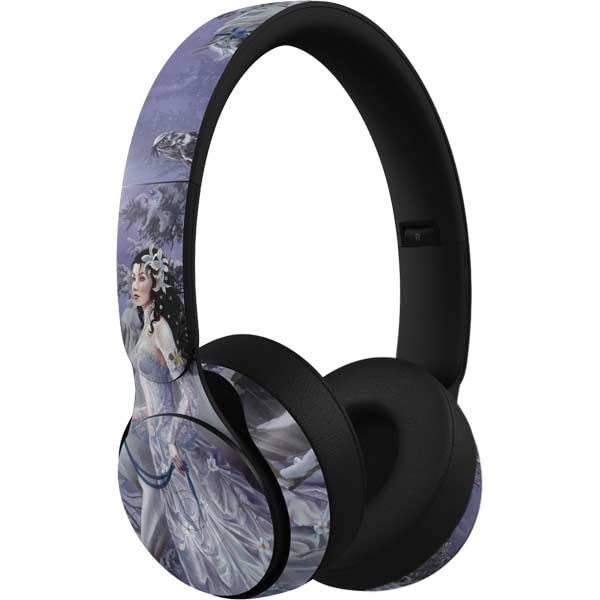 Skinit Decal Skin Compatible with Beats Solo Pro - Officially Licensed Nene Thomas Fairy with Horse in Snow by Nene Thomas Design