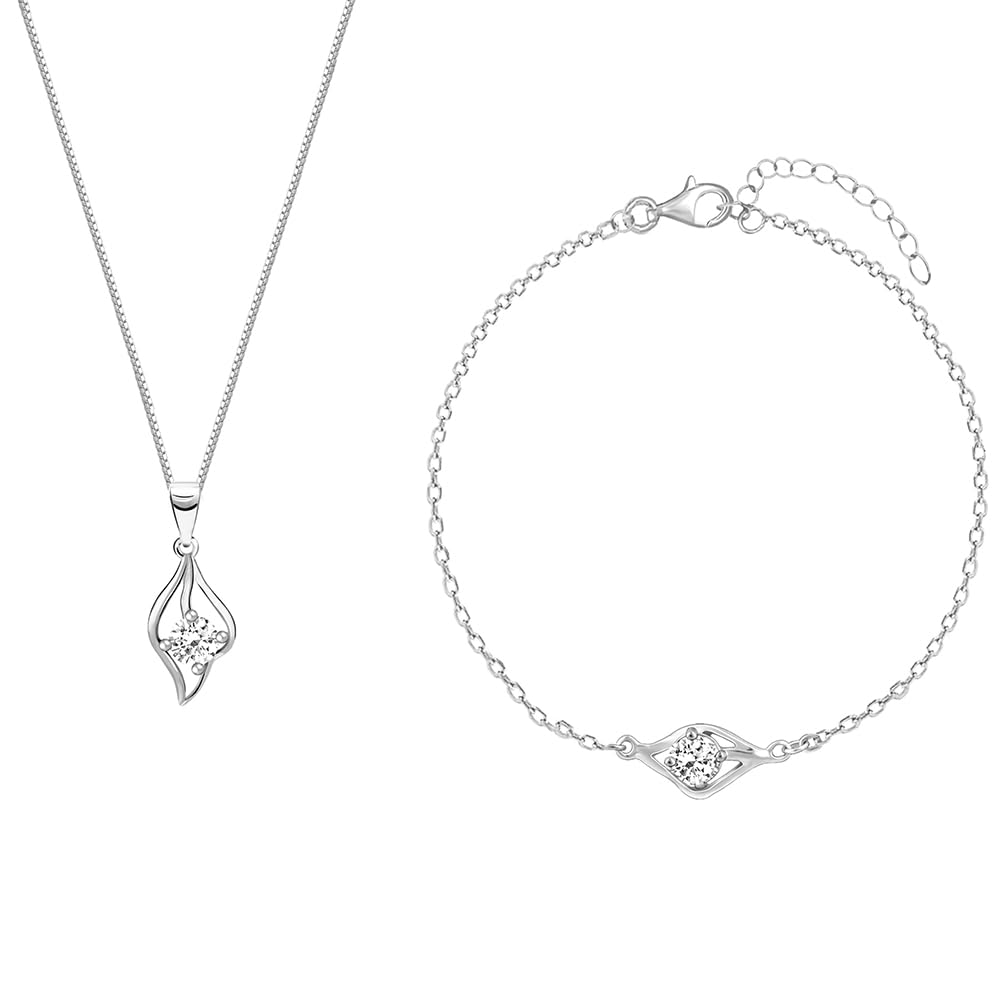 GIVA 925 Silver Jewellery| Valentine Gift for Girlfriend Wife Women & Girls |6 Months Warranty|Free Life Time Plating