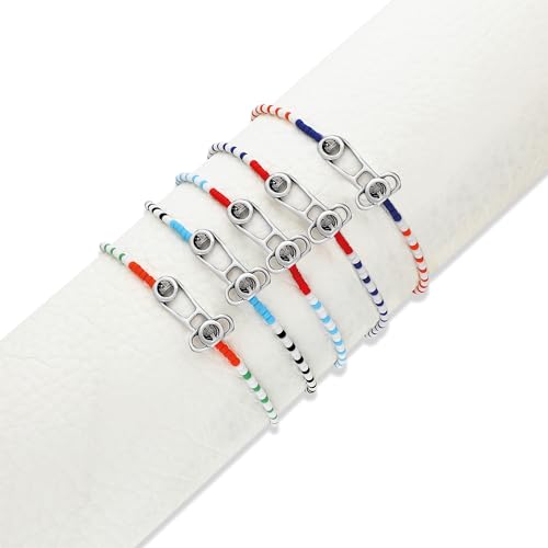 Pulsera para hombre NAZ Collection Multicolor ajustable miniatura 5