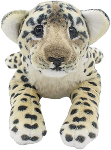 Image of Tickles Realistic Cheetah Jungle Wild Soft Stuffed Plush Animal Toy for Kids Birthday Gifts (Color: Multi Size: 80 cm)