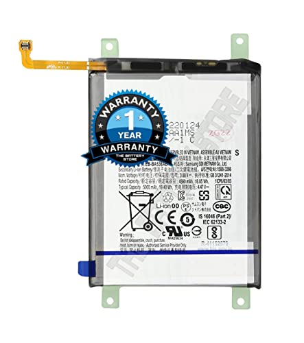 Image of THE BATTERY STORE Orignal (EB-BA536ABY) Battery for Samsung Galaxy A33 5G Battery with 1 Year Warranty and high Capacity Battery Backup. (for Samsung A33 5G)