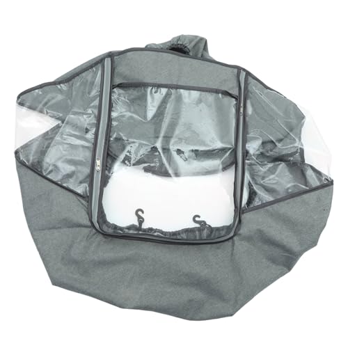 Abaodam Stroller Rain Cover Windproof Spittle-Resistant Compact for Outdoor Use (Grey)