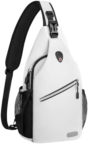 MOSISO Small Sling Bag for Men, Crossbody Shoulder Chest Daypack ...