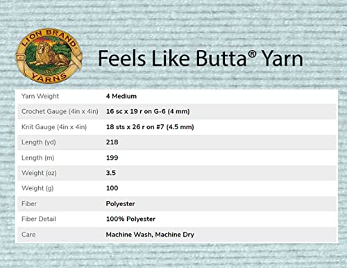 Image of Lion Brand Yarn Feels Like Butta 215-125 Cocoa