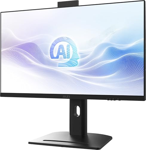 Image of msi Modern AM273Q AI AIO Desktop: 27 inch QHD, Intel Core 7-155H, 32GB Memory, 1TB M.2 NVMe SSD, WiFi 6E, BT 5.3, Black, Windows 11 Home: 1UM-038US