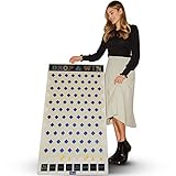 Extra Large Prize Drop Disc Game Wood 41.3' x 23.6' with Chalkboards Carnival Game Trade Show