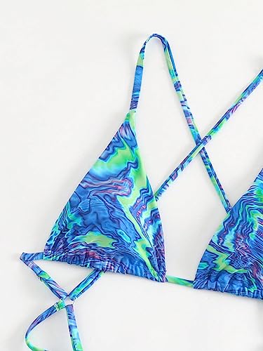 WDIRARA Women's Cut Out Triange Criss Cross Backless Thong Sexy One Piece Bathing Suit4