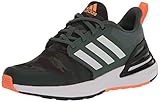 adidas RapidaSport Running Shoe, Green Oxide/White/Screaming Orange, 5.5 US Unisex Big Kid